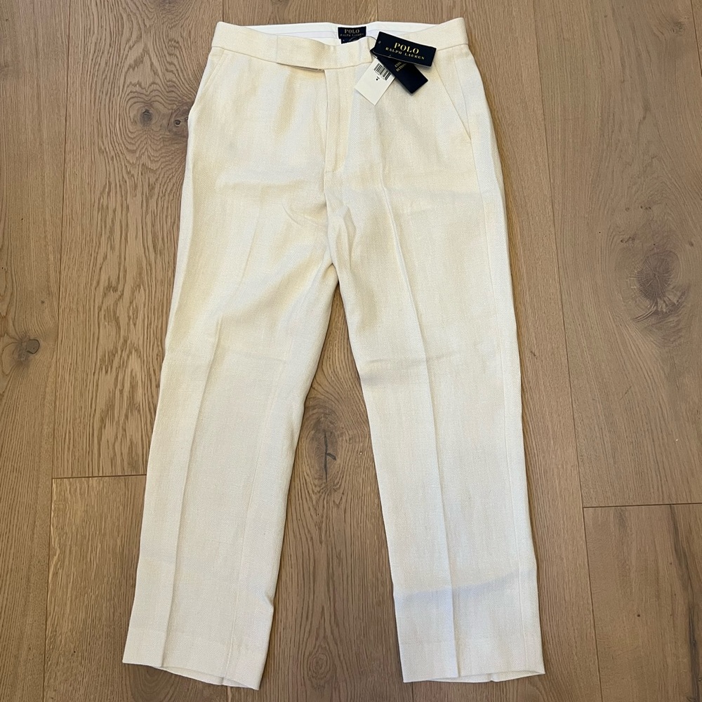 Polo Ralph Lauren White Dress Pant NWT